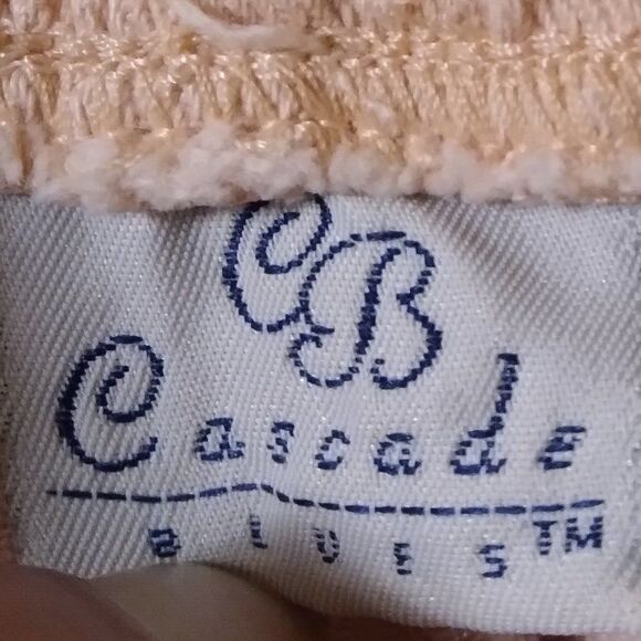 Vintage Cascade Blues Elastic Waist Peach Jeans - Picture 9 of 9